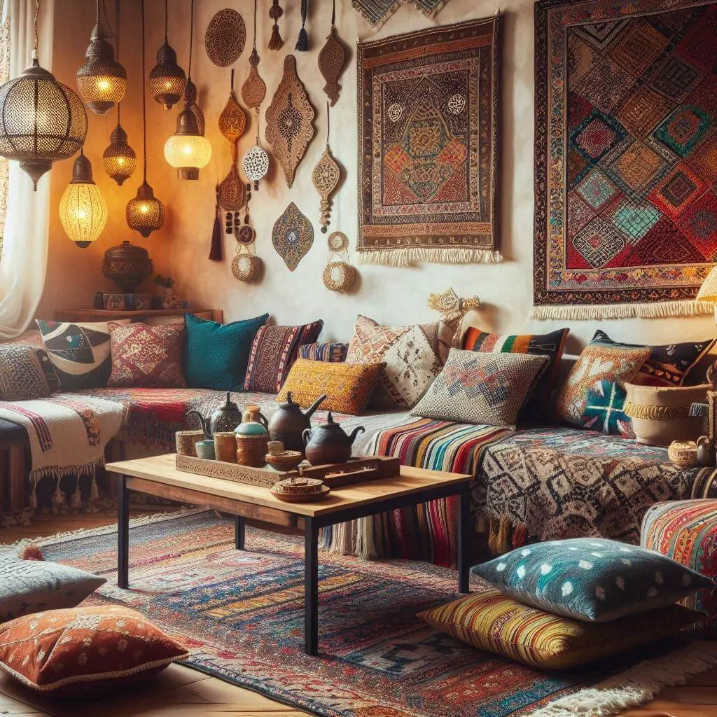 Moroccan Turkish living room decor (3)	